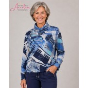 Barbara Lebek Sweater Smoke Blue 15951062 Barbara Lebek Sweater Smoke Blue 15951062